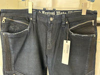 Rock Revival Mens Moto Jeans Frady