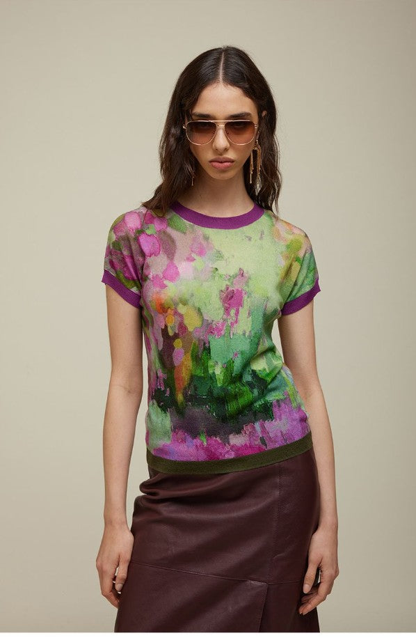 Jei's Pullover Short Sleeve Multicolour Double Use B190