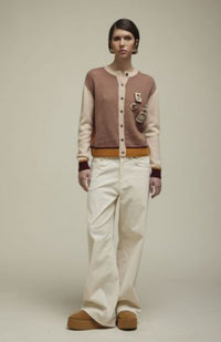 Jei's Multicolour Cardigan with Applique, double Use. B321/25