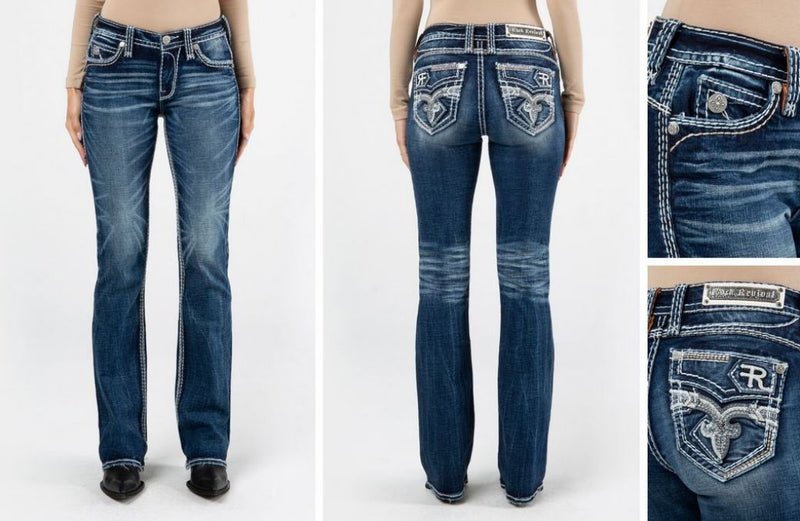 Rock Revival Evie Bootleg Jean
