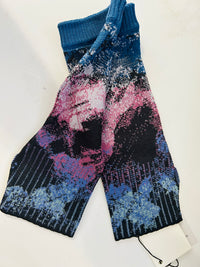 Wrist Warmers, Camouflage Pattern Anthracite