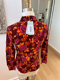 King Louie Rosie Blouse Doherty Merlot Brown