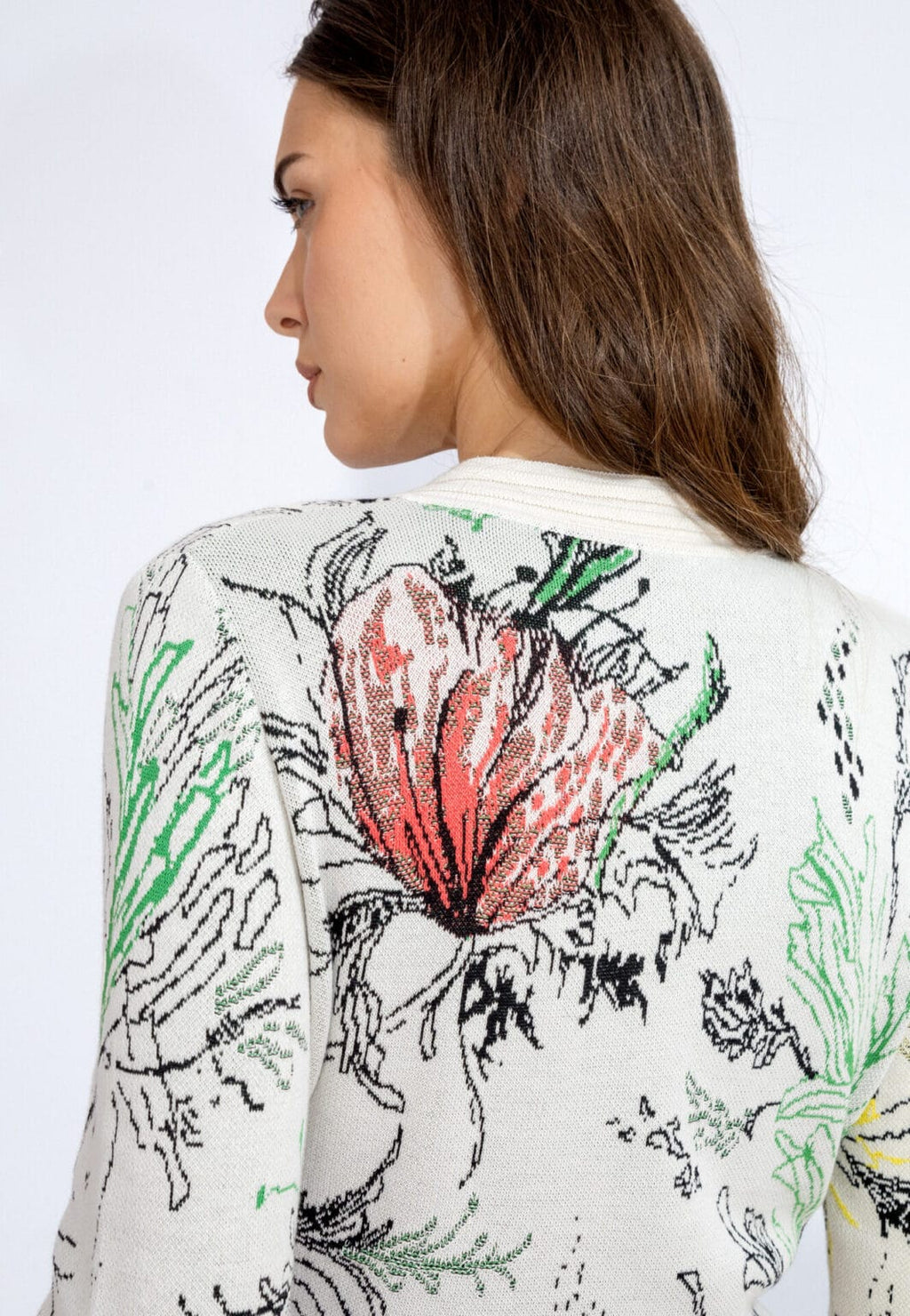 Jacket, Seabed Motif - Off-White