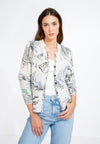 Jacket, Seabed Motif - Off-White