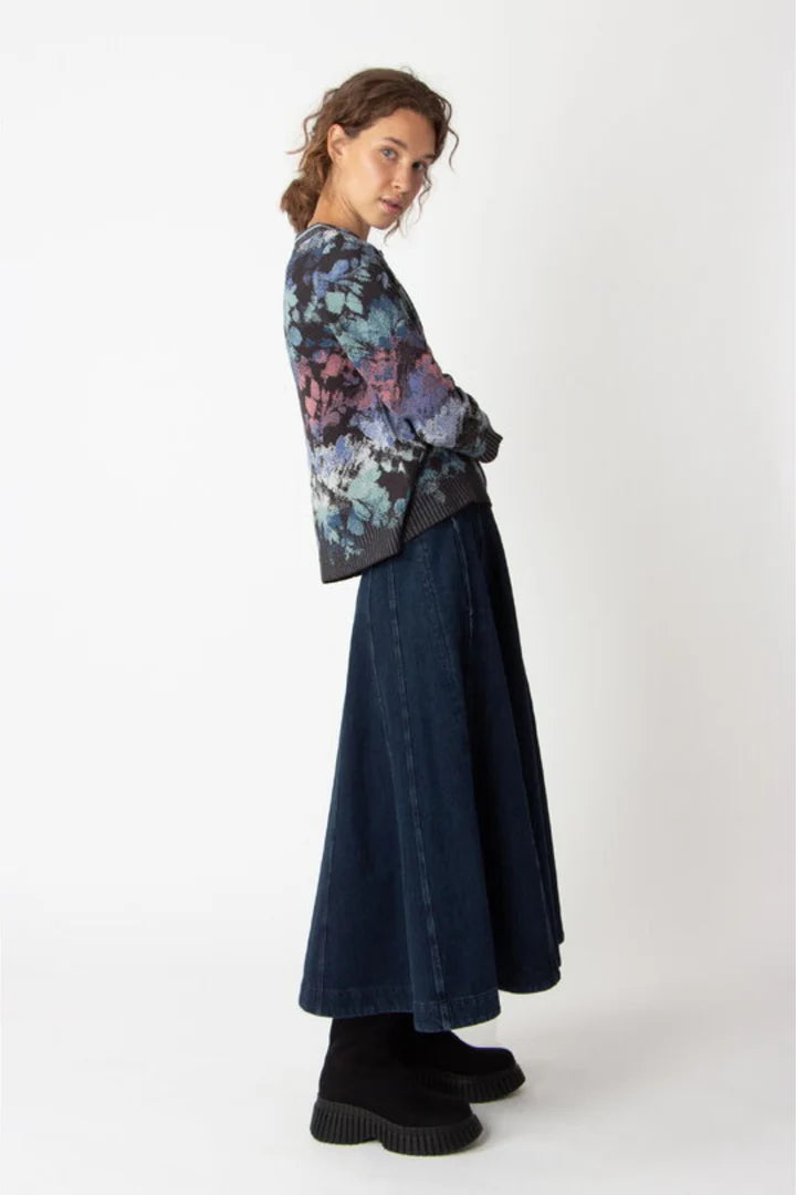 Jacquard Pullover - Camouflage Pattern