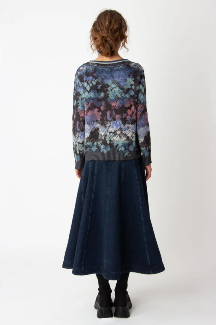 Jacquard Pullover - Camouflage Pattern