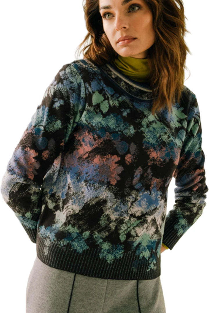 Jacquard Pullover - Camouflage Pattern