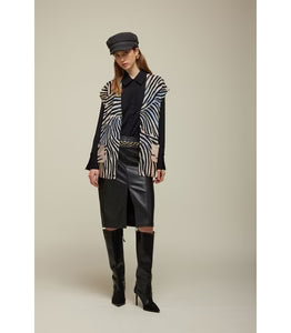 Jei's V Neck Vest with Buttons B145