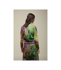 Jei's Long Pleated Skirt B184