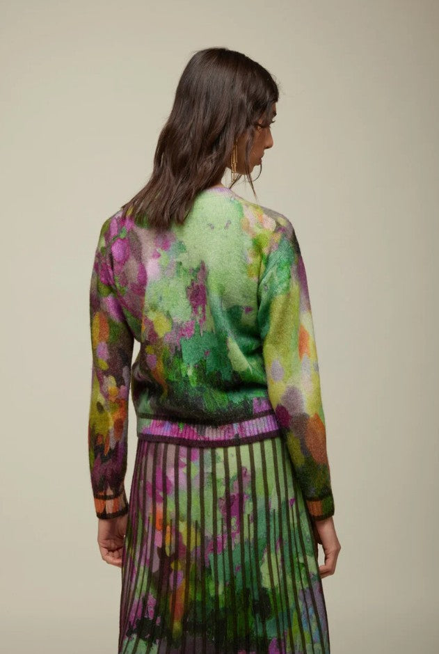 Jei's Long Pleated Skirt B184