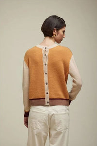 Jei's Multicolour Cardigan with Applique, double Use. B321/25