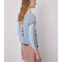 Jei's C104 Country Print Cardigan Double Use Twin Set