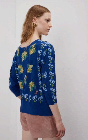 Jeis Scoop Neck Pullover 100% High Twist Cotton