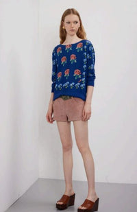 Jeis Scoop Neck Pullover 100% High Twist Cotton