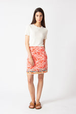 Skirt, Mix&Match Pattern Aqua Wash