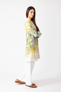Jacquard Coat, Terrain Pattern