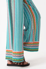 Knitted Pants, Retro Crochet Pattern Capri Wash