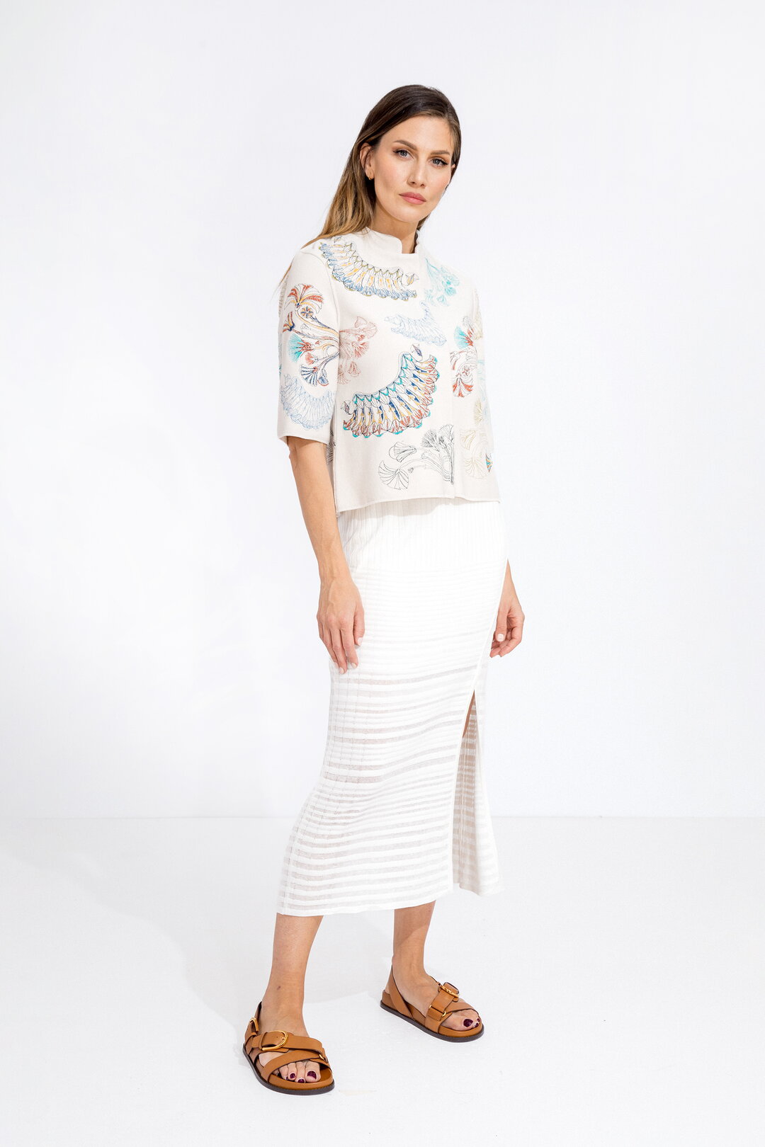 Embroidery Jacket, Lotos Motif