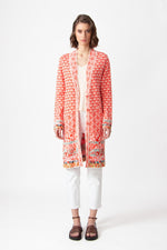 Jacquard Coatigan, Mix&Match Pattern