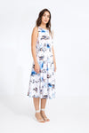 Sleeveless Dress, Seabed Motif