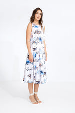 Sleeveless Dress, Seabed Motif