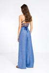 inen Pants Stone Blue Wash