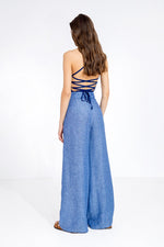 inen Pants Stone Blue Wash