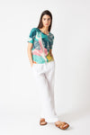Printed Pullover, Maximalist Tropics Pattern