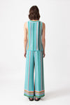 Sleeveless Pullover, Retro Crochet Patter Capri Wash