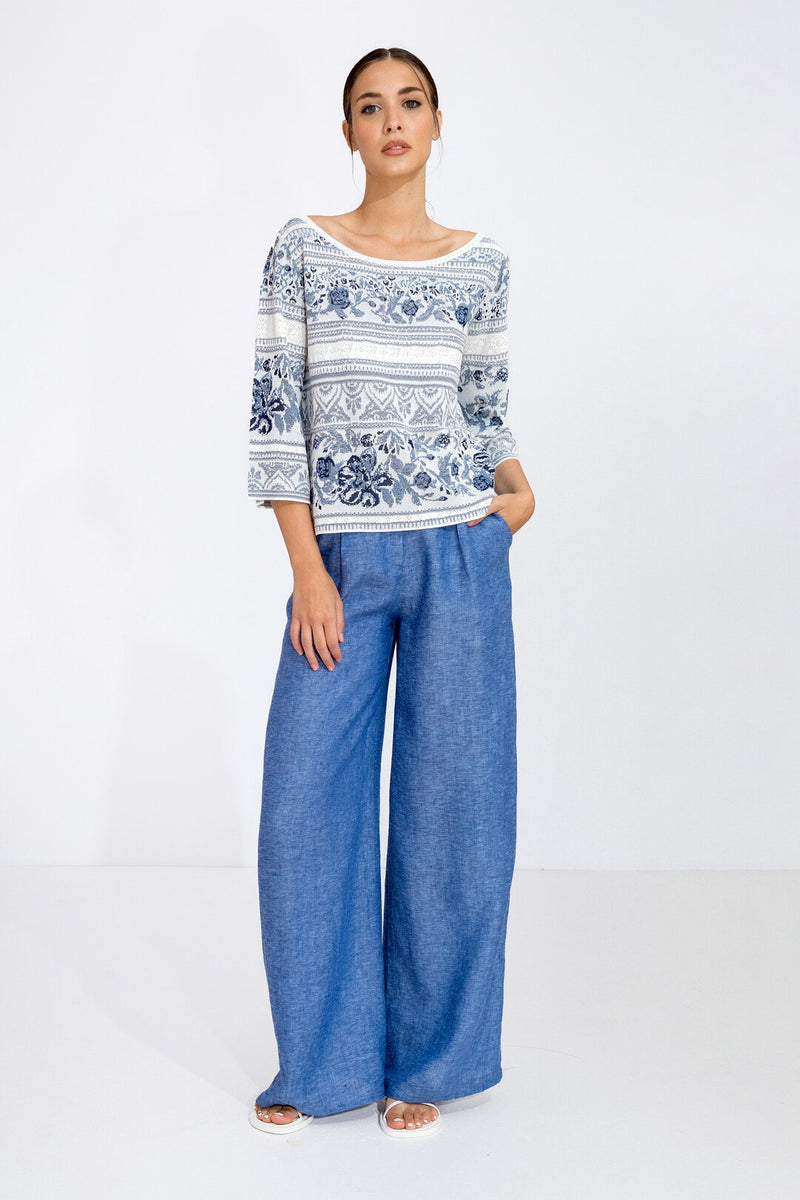 Jacquard Pullover Andalucia Pattern