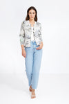 Jacket Seabed Motif - Off-White