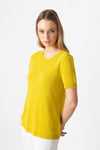 Pullover O-Neck yellow Wash