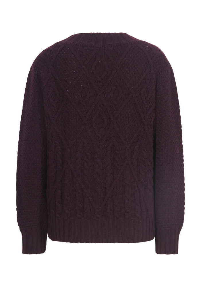 Pullover, Structure Pattern two colours