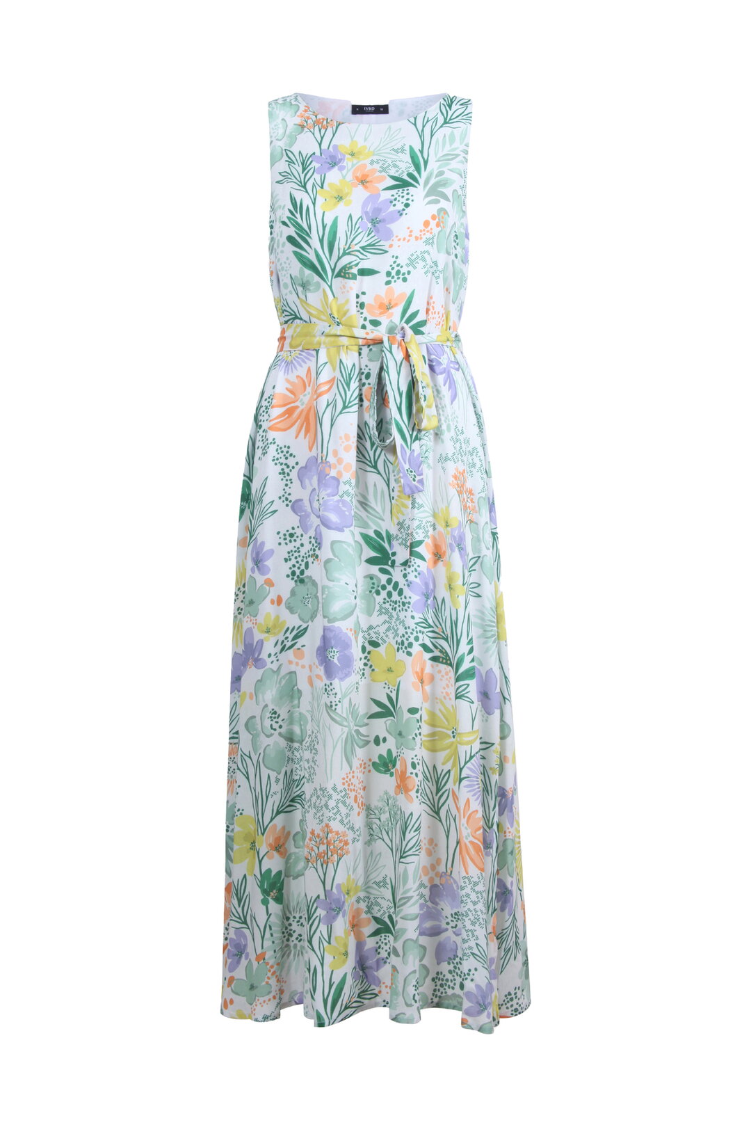Printed Dress, Floral Motif