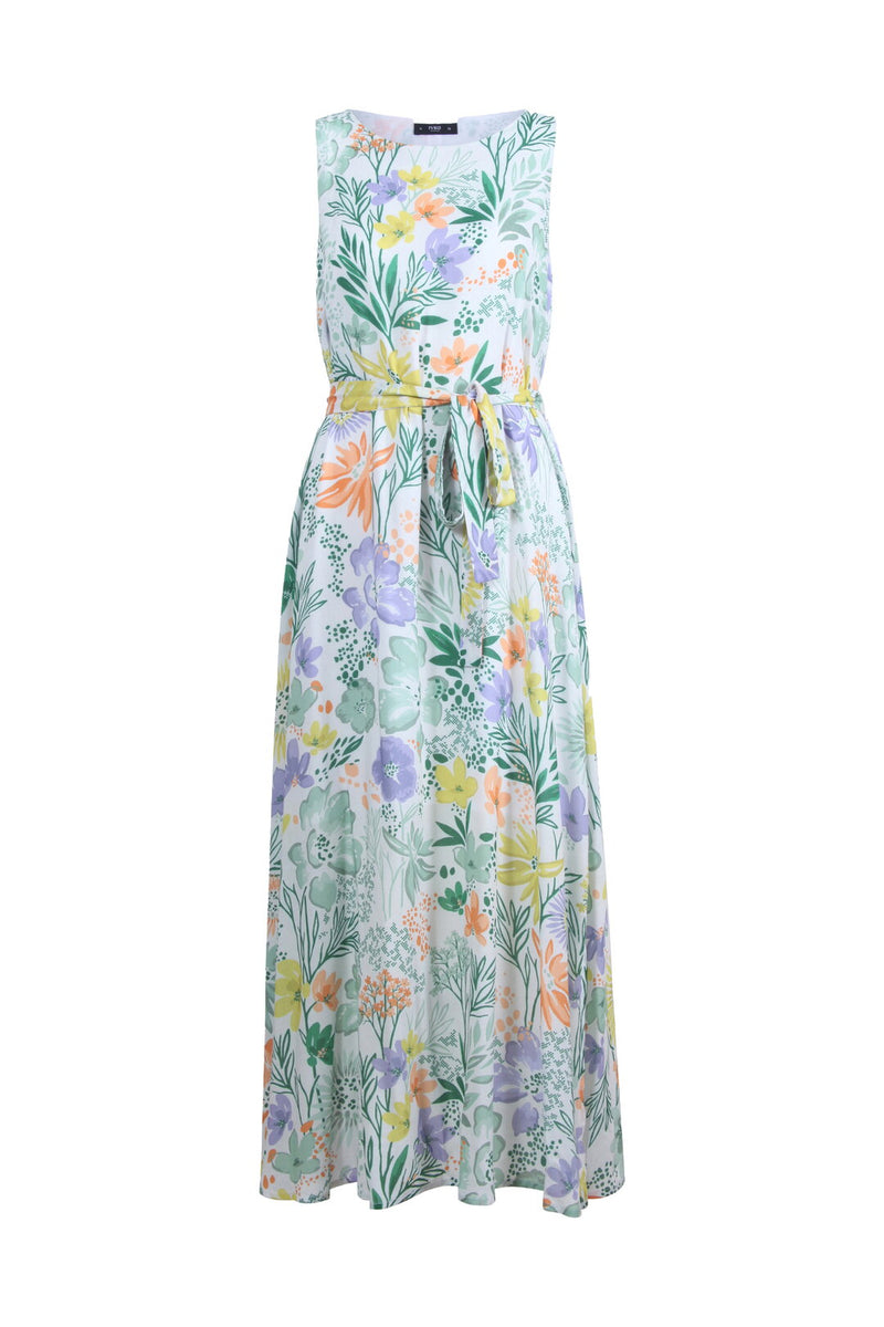 Printed Dress, Floral Motif
