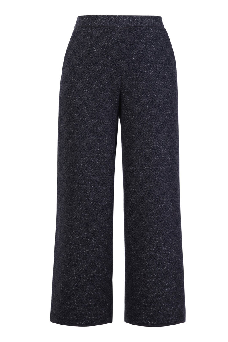 Knitted Pants, Basketweave Pattern