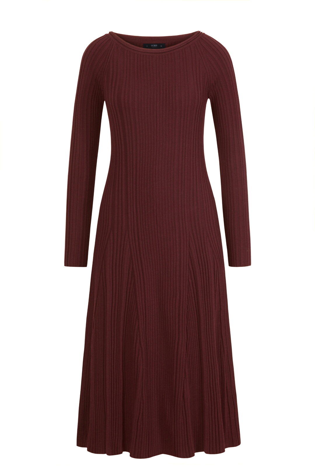 Ribbed Dress - Tabac