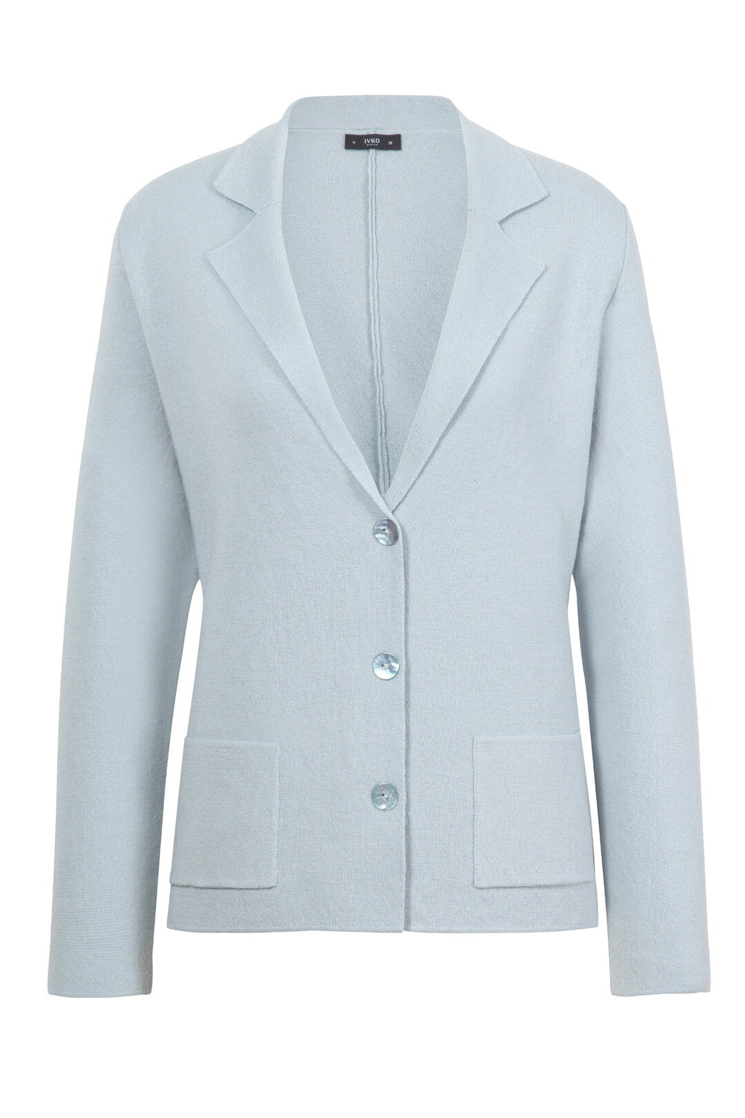 Knitted Jacket Sky Wash