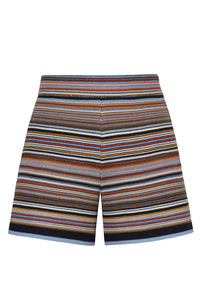 Jacquard Shorts, Stripe Pattern - Navy Wash - “Only 1 Available”