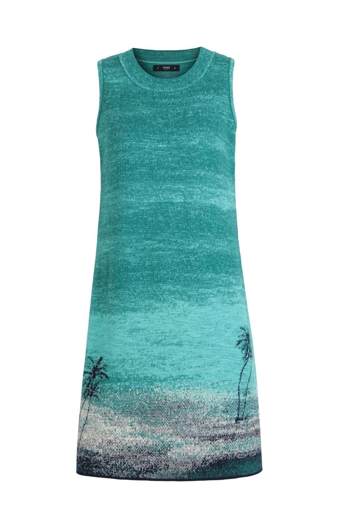 Dress, Urban Sun Pattern - Blue Wash - “Only 1 Available”