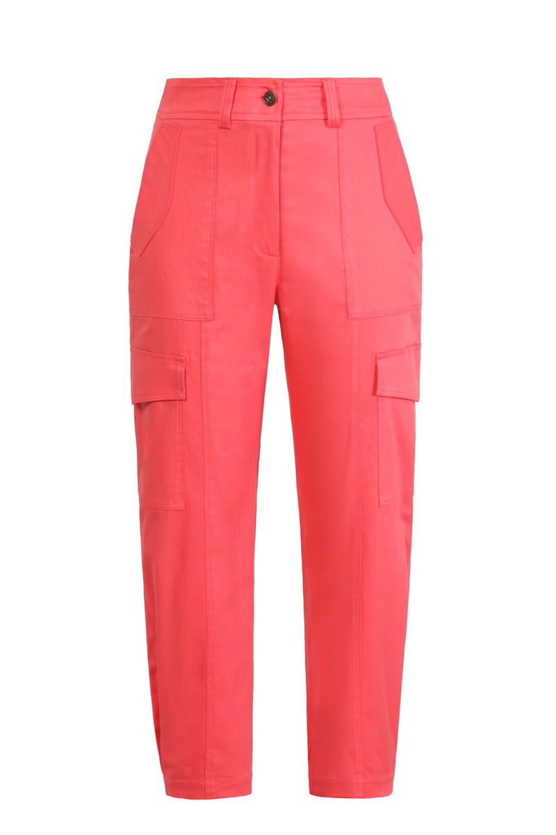 Cargo Pants Coral Wash