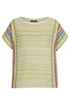 Pullover O-Neck, Retro Crochet Pattern