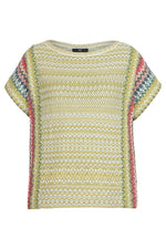 Pullover O-Neck, Retro Crochet Pattern