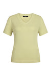 Pullover V-Neck Pastel Green Wash