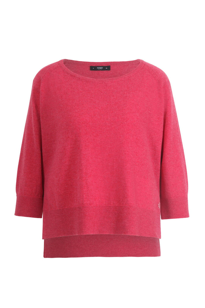 O-Neck Pullover Wash: erica
