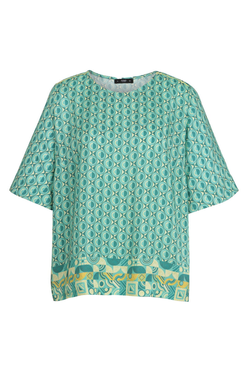 Printed Blouse, Mix&Match Pattern