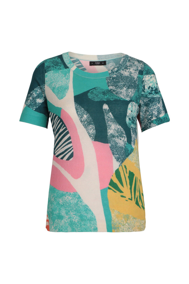 Printed Pullover, Maximalist Tropics Pattern