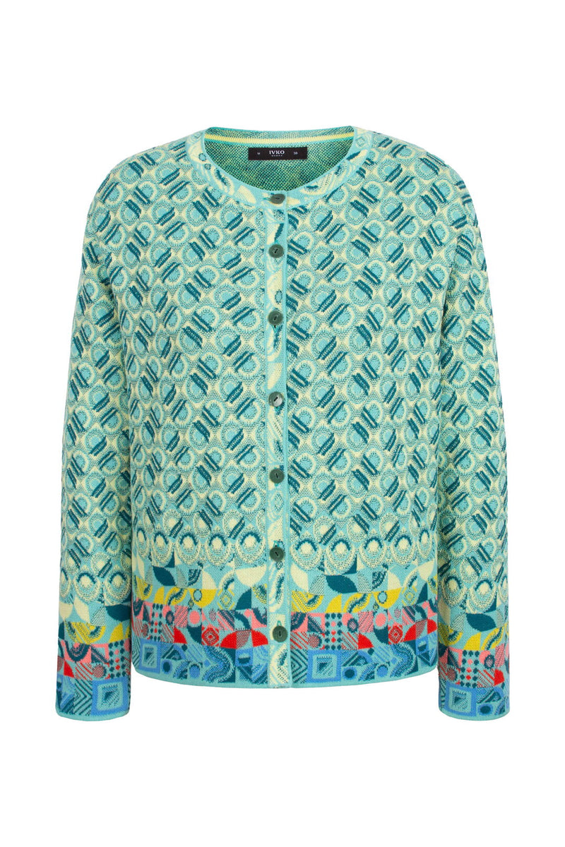 Jacquard Cardigan Mix & Match
