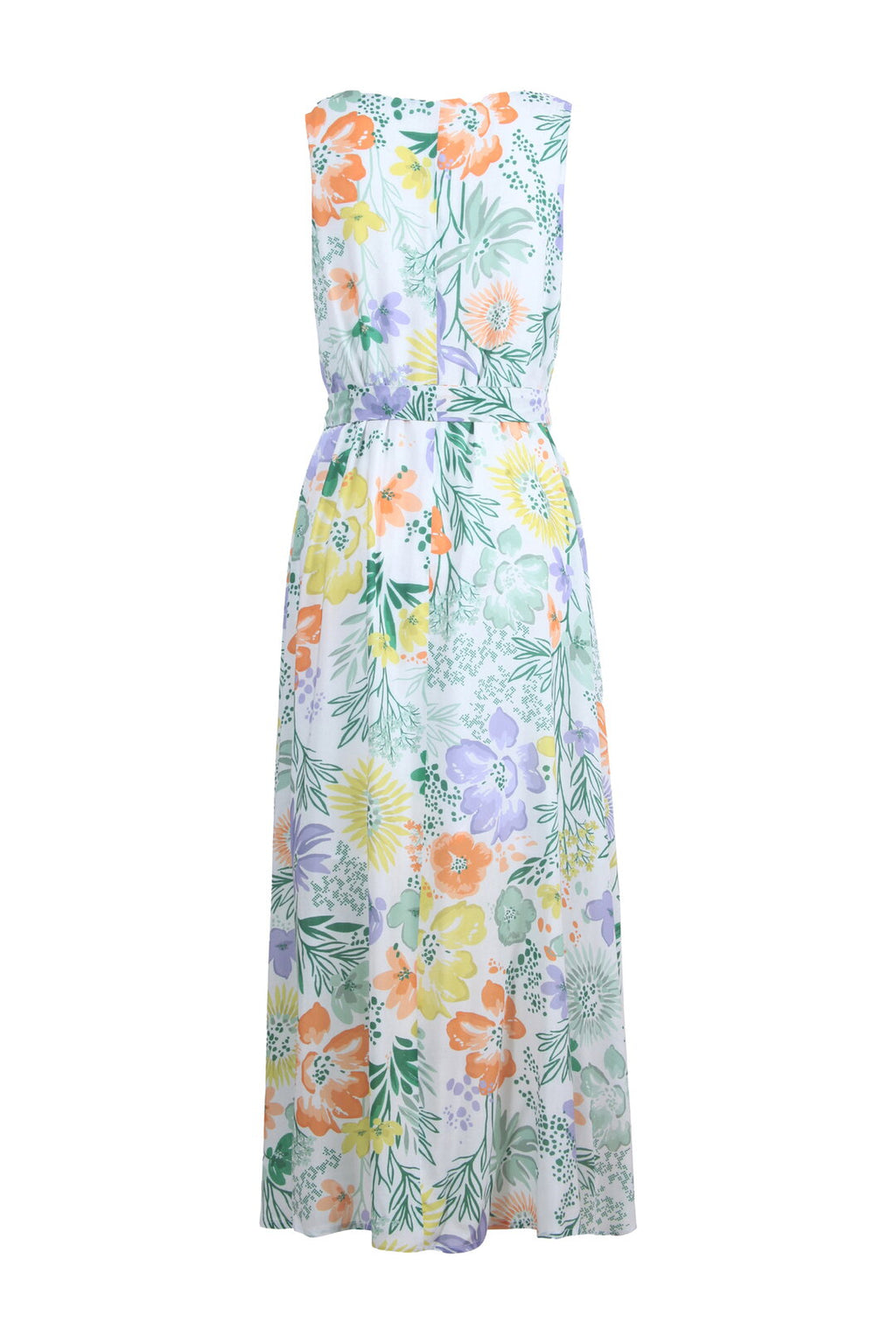 Printed Dress, Floral Motif