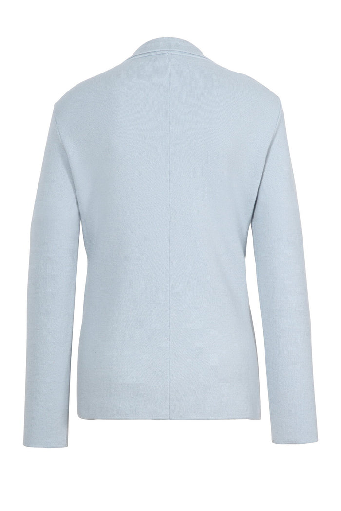 Knitted Jacket Sky Wash